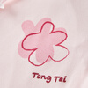 Tongtai (TONGTAI) baby jumpsuit, spring and autumn pure cotton newborn clothes, newborn baby butterfly romper, monk suit, pink 66cm