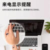Smart health ring accurately monitors heart rate, blood oxygen, sleep, temperature, pressure, steps, calories, IP68 waterproof, swimming and bathing, wearable, magnetic fast charging, super long battery life, thin, bright gold, free charging compartment, size 13, 22.3mm, recommended 80-85kg