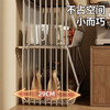 Ersijia desktop storage rack storage rack multi-layer storage household snack rack coffee cup rack storage rack storage storage cabinet stainless steel color + teak double layer desktop model