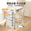 Wusheng must-have for the beginning of school Wusheng first-class desk bookshelf desk storage rack next to the desk classroom student book bag hanging bag book artifact middle school high school student book stand