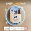 Upgraded antibacterial chopstick storage box kitchen wall-mounted chopstick tube chopstick spoon tableware storage rack chopstick cage blue and white upgraded antibacterial version 1 piece