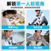 Body accessories: First-person perspective wearable anti-shake live broadcast Vlog hanging neck mobile phone holder suitable for MagSafe suitable for DJI 5 sports camera gopro accessories H1 camera anti-shake model universal for all series/no-sensory wear for horizontal and vertical shooting-H1-2