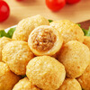 Tianhai Tibetan Popped Egg Fish Balls 160g*7 Bags Sandwich Fish Balls Hot Pot BBQ Oden Ingredients Meatballs Straight from the Source