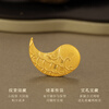 Jinchuan Gold Pure Gold 9999 Years Surplus Gold Nuggets Solid Pisces Pure Gold Tai Chi Fish Investment Gold Birthday Gift Tai Chi Fish Single Piece/10g
