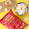 South Korea imported Qu Laifu shrimp chips garlic crab flavor puffed crispy snacks snack food garlic shrimp chips 82g * 2 bags