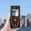 SNDWAY High-Precision Laser Distance Meter Handheld Rechargeable Infrared Electronic Scale Area Measurer SW-Q120 120 Meter Bluetooth Model Camera Assist