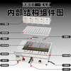 Shixishuo Oden cooking machine commercial spicy hot pot 20 grids 40 grids skewers equipment combination 60 grids Oden cooking machine
