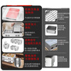 Shi Xishuo Commercial Jiugongge Guandong Cooking Pot Malatang Chuan Chuan Incense Stall Special Vertical Style丨Double Cylinder 9 Grids + 9 Grids