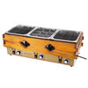 Shi Xishuo commercial three-cylinder oden cooking machine wooden frame special pot franchise chain four-cylinder spicy hot pot ordinary 201 stainless steel basin) double wood grain oden + noodle cooker