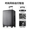 B.L.B.L suitcase men's trolley case 20-inch boarding case suitcase small password box women's leather case black 6011