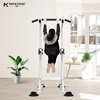 MIKING horizontal bar home pull-up device indoor single and parallel bar multi-functional children's heightening stretching fitness equipment for men and women 4001F white anti-rollover, does not take up space