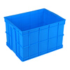 Xingyun plastic turnover box 640*420*200mm parts material box storage and organization accessory box plastic basket rectangular box without lid white