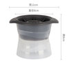 Baijie ice making mold ice ball ice cube mold whiskey ice ball ice making box ice making mold ice cube artifact 2 pieces