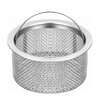 Weiqing kitchen sink garbage filter vegetable basin funnel dishwashing sink stainless steel 304 sewer cage cover 304 sink filter fine hole large size 8.5CM