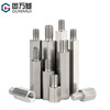 Guwanji 304 stainless steel single-head hexagonal stud single-pass support isolation column chassis motherboard copper column screw connection column M4x16+6 5 pieces