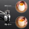 Necooks glutinous rice egg opener 304 stainless steel egg shell opener egg cutter creative egg cracker egg beating tool 2.5cm egg opener with egg tray