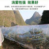 Left card full roll of transparent thickened plastic cloth, tarpaulin, greenhouse film paper, rain-proof, agricultural, dust-proof, moisture-proof, thermal insulation, window covering, 12 wires, transparent thickened version, commonly used type, 2 meters wide, 20 meters long