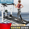 Ayub Small Treadmill Climbing Multifunctional Household Model Folding Walking Machine Sports Student Dormitory Fitness 0001-Obsolete Model丨Random Color