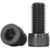 Fengji full-thread M1.6-M20 hexagon socket screw 12.9 grade high-strength cup head bolt cylindrical head screw M4M5M6M8 M4*60 (5 pieces)