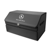 Wuji Mercedes-Benz trunk storage box C-class E-class S-class GLS/GLA/GLC/GLE car folding storage box storage box Mercedes-Benz double-layer trunk storage box classic black new medium size 50cm*33cm*35cm