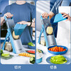 Jin Xiaochu vegetable cutting tool multi-functional household lemon slicer and grating grater kitchen radish and potato shredder blue gray