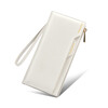 WILLIAMPOLO Emperor Paul Wallet Women's Long Genuine Pickup Bag 2025 New Handbag Chinese Valentine's Day Gift for Girlfriend White