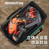 GREENER extra large capacity tool bag repair and installation waterproof tool bag water, electricity and woodworking thickened Oxford cloth portable storage bag classic and durable 18-inch tool bag