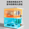 Leader Haier Smart Home produces 0 yuan installation of central air conditioner, one to three multi-connection, one to four, DC frequency conversion, first-class energy efficiency, embedded hidden type, home living room and bedroom air conditioner, 5 HP, first-class energy efficiency, one-to-three, two bedrooms and one living room