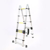 Bingyu BY-5062 multifunctional herringbone ladder folding telescopic ladder lift 2 8-step joint ladder = variable 5 meters
