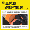 Gloves labor protection thickened wear-resistant work rubber men's construction site work cold storage warm plus velvet winter waterproof work thickened warm reinforced fingers (100 pairs)