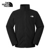 The North Face 3-in-1 Jacket Men's Hard Shell Waterproof and Windproof Fleece Liner Hooded JK3/Black L