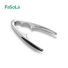 Japanese large and small walnut clamps, household pliers for peeling and clamping pecans, walnut hazelnut nut shell breaking tool, matte silver