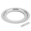 Becbas garbage disposal accessories sink drain reducer 140160180185mm reducer ring 180 turn 114304 stainless steel two rubber rings