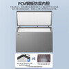 Haier Freezer 519/829 liters or above commercial household large-capacity refrigerator refrigerated freezing conversion fully frozen ultra-low temperature seafood deep-freezing quick-frozen horizontal cabinet five-sided refrigeration 369 liters steel plate liner minus 38 degrees 1.32 meters long