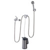 Dormitory bathing artifact self-priming shower shower bath machine rural construction site outdoor portable simple hot water rental college dormitory home pressure shower head set deluxe universal version