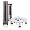 MING SHI JIANG REN round air conditioner bracket bracket Haiger cylindrical air conditioner bracket base heightened stainless steel base height adjustable 10 to 12 cm