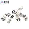 Guwanji 304/201 stainless steel pipe clamp riding pipe bracket pipe buckle hose clamp water pipe clamp U-shaped pipe clamp hoop M20 20 pieces 304 material