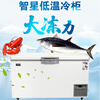 Zhixing ZX ultra-low temperature freezer minus 40 horizontal household deep-freezing quick-frozen dry ice preservation tuna seafood commercial industrial scientific research biological laboratory large-capacity sea fishing refrigerator DW-510 (-45) ordinary model