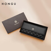 Honggu Wallet Women's Cowhide Long Wallet Tri-fold Multifunctional Diamond Clutch New Year's Birthday Gift