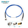 XINQY Xinqiyuan N/SMA RF coaxial cable DC-6GHz silver-plated shielded antenna extension cable flexible low-loss test cable assembly SMA male-SMA male-1m