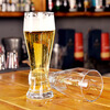 Pasha Paqi beer cup imported blown lead-free glass draft beer cup large capacity beverage cup 520ML two pack 42126