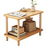 Boundary line side table coffee table bedside cabinet small side table storage rack sofa side table small table simple tea table double-layer tea table