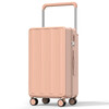 Yimanjia Wide Trolley USB Luggage Women's Multi-Function Trolley Case Large Capacity Suitcase Universal Wheel Password Boarding Bag Cherry Blossom Pink Zipper USB+Cup Holder+Wide Rod 26 Inches Suitable for 10 Days+ Check-in