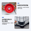 Xinnuoda ton barrel diesel barrel 1000 liter plastic ibc ton barrel 1 ton water tank pe thickened chemical barrel large water storage barrel 500L vertical white (diameter 15cm) newly upgraded thickened version