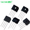 KBP310 bridge rectifier stack 307/206 KBU810/KBL608 /1000V flat bridge rectifier 2A3A4 KBP307 bridge stack 3A 700V (10 pieces)