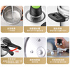 ASD pressure cooker 304 stainless steel six insurance 6.5L pressure cooker gas electromagnetic universal WG1824DN
