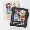 Florian Buried by Frocat Peripheral Filen Yamada Bell Animation Two-Dimensional Student Wallet Card Bag Female Short Style Niche Black Fulian 4-Gate Carrying Box