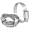 Tianzhuo Hardware Hoop 201/304 Stainless Steel Hoop American Pipe Clamp Hoop Hoop Pipe Clamp Water Pipe Live Hoop (201) 289-311mm (diameter) - 1 piece
