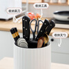 Jidaocook Rotating Kitchen Knife Rack Storage Rack Knife Storage Kitchen Knife Integrated Countertop Chopstick Bucket Chopstick Cage 360 ​​Rotating Gray