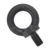 Jinggong 12.9 grade lifting eye screw high strength bolt black mold lifting eye lifting screw DIN580 M10-M56 M12 (recommended load bearing 1.6 tons)